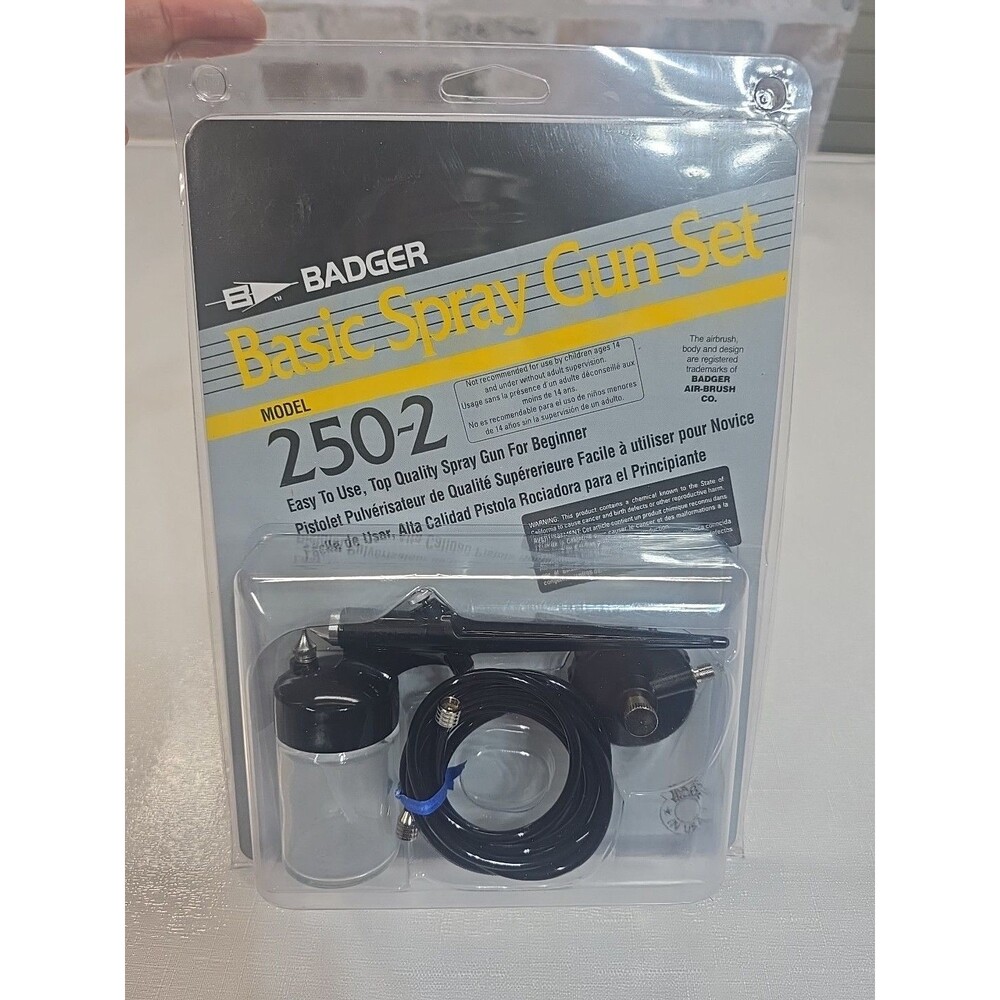 Badger Air-Brush Co Basic SPRAY GUN 250-2 Spray Gun Basic Set